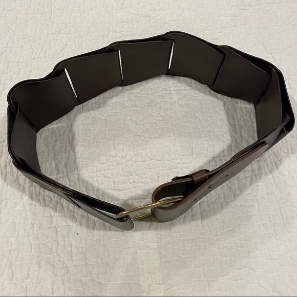 Linea Pelle x Bergdorfs Oversized Leather Belt - Picture 15 of 16